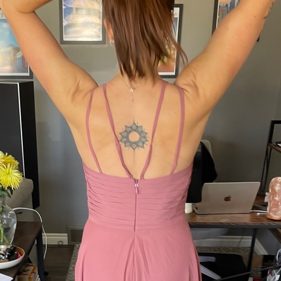 Bridesmaid Dress - JJs House - Dusty Rose 🌸 - Picture 9 of 11